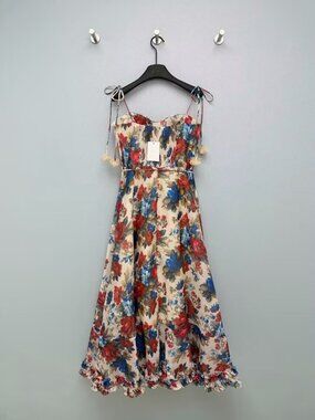 👗🌺NWOT! Zimmermann Rebellion Fitted Picnic Dress